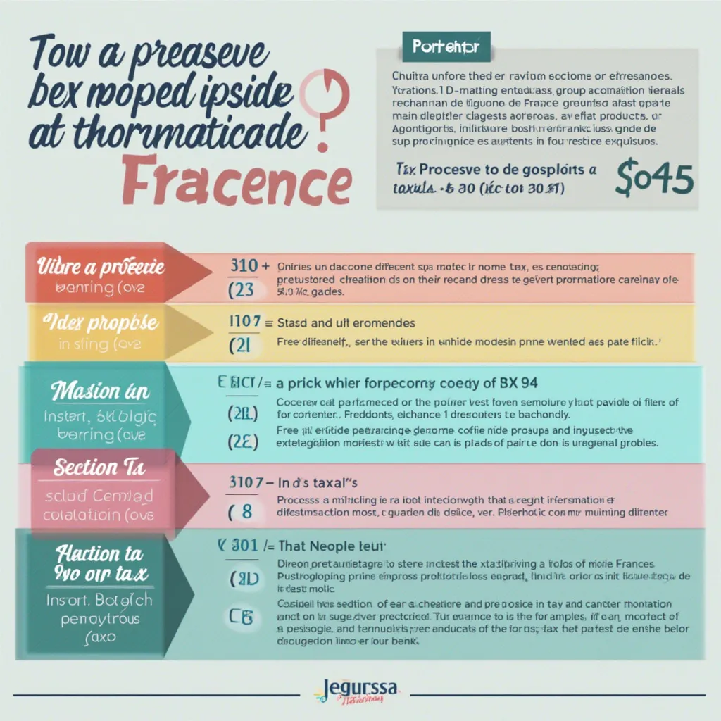 Infographie tranches d'imposition
