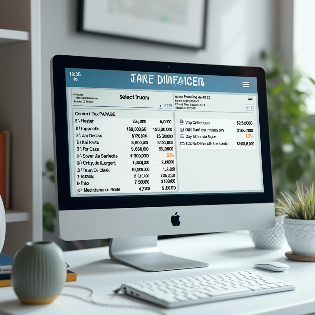 Simulateur d'impôt en ligne